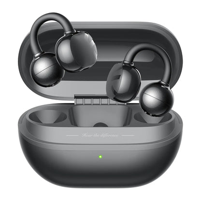 Soundpeats POP Clip Open-Ear Wireless Earbuds with Bluetooth 5.4, ENC Noise Cancelling Microphone, Game Mode, Fast Charging, IPX5 Waterproof Rating, and 30 Hours of Playtime for Sports and Everyday Use