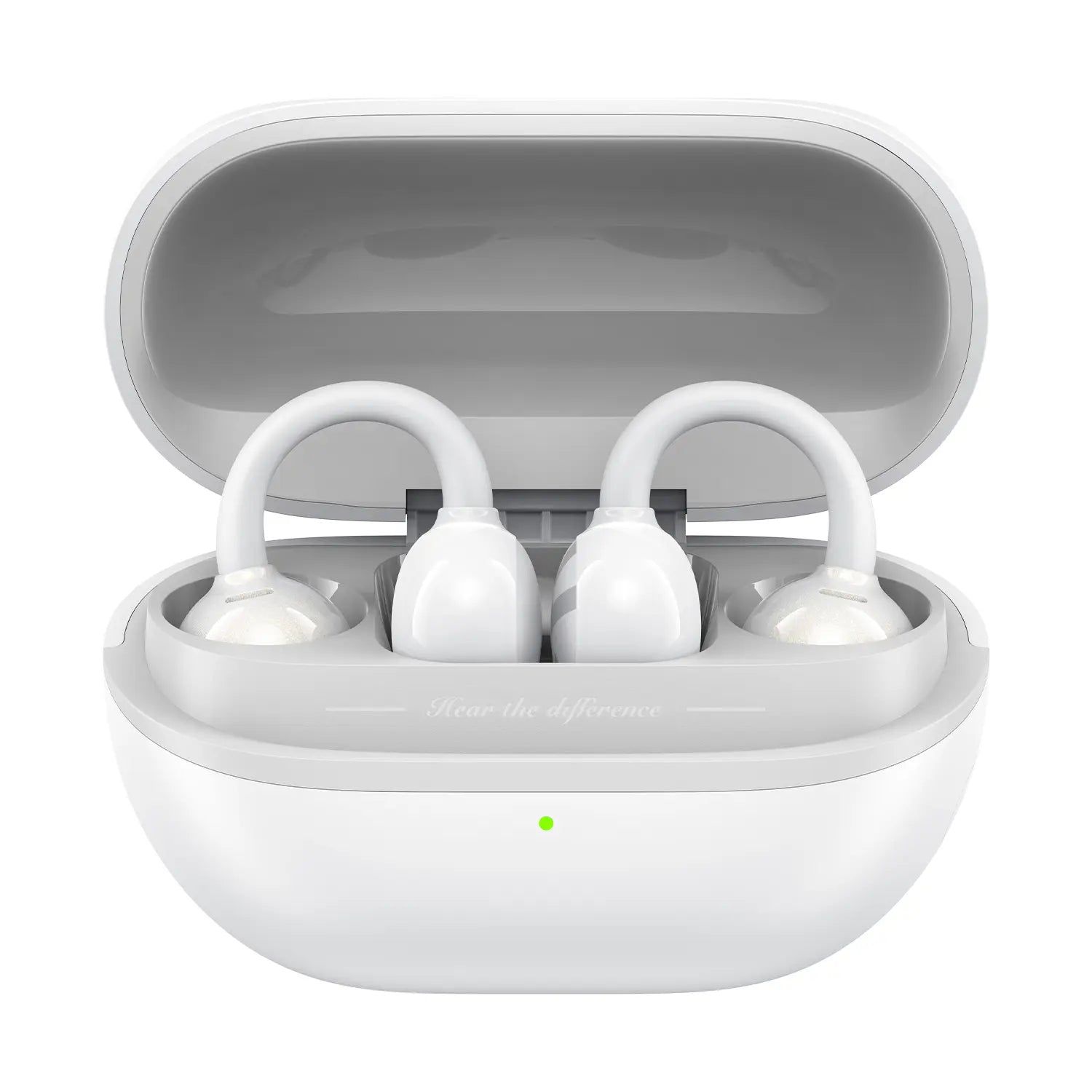 Soundpeats POP Clip Open-Ear Wireless Earbuds with Bluetooth 5.4, ENC Noise Cancelling Microphone, Game Mode, Fast Charging, IPX5 Waterproof Rating, and 30 Hours of Playtime for Sports and Everyday Use